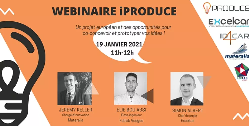 Webinaire – iPRODUCE